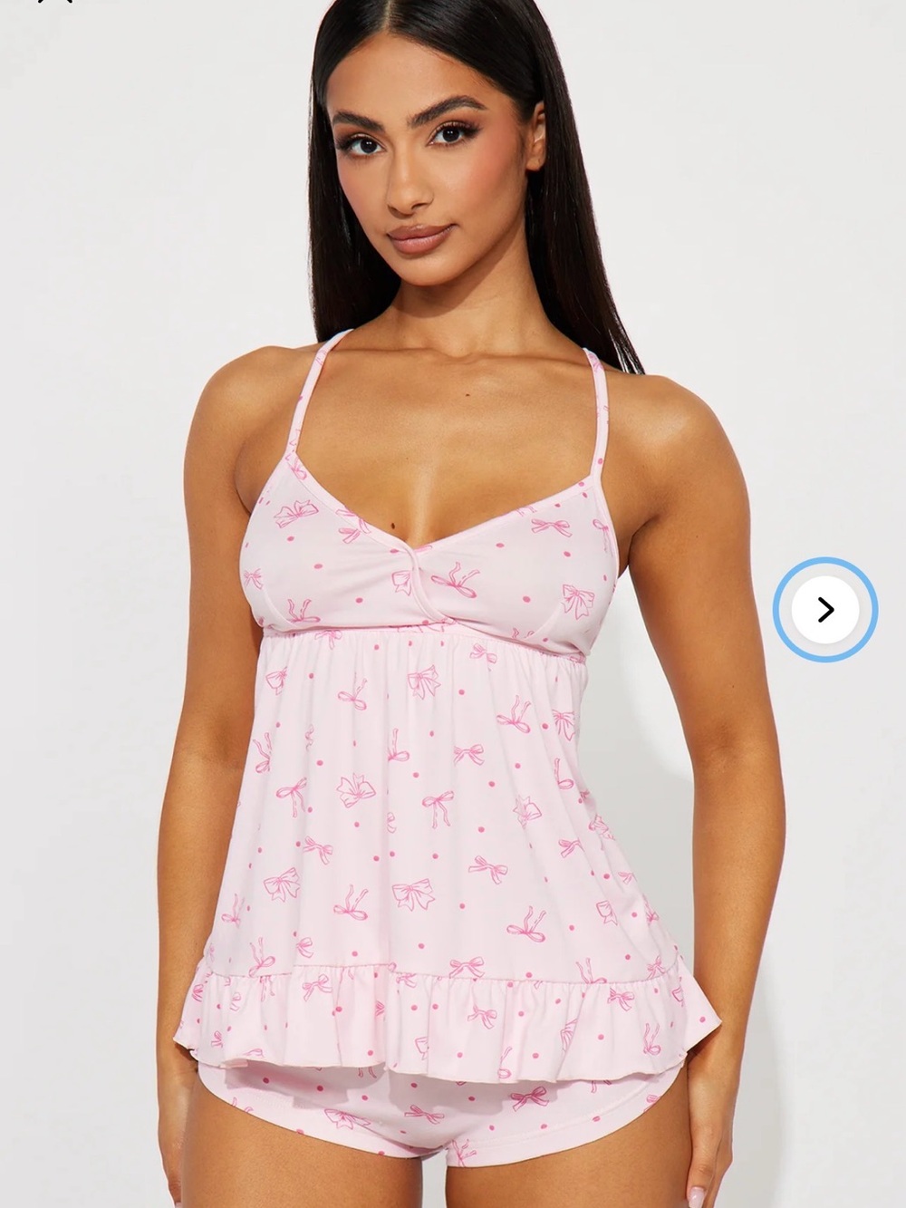 🆕💖Fashion Nova Cute&Sweet Cami PJ Set